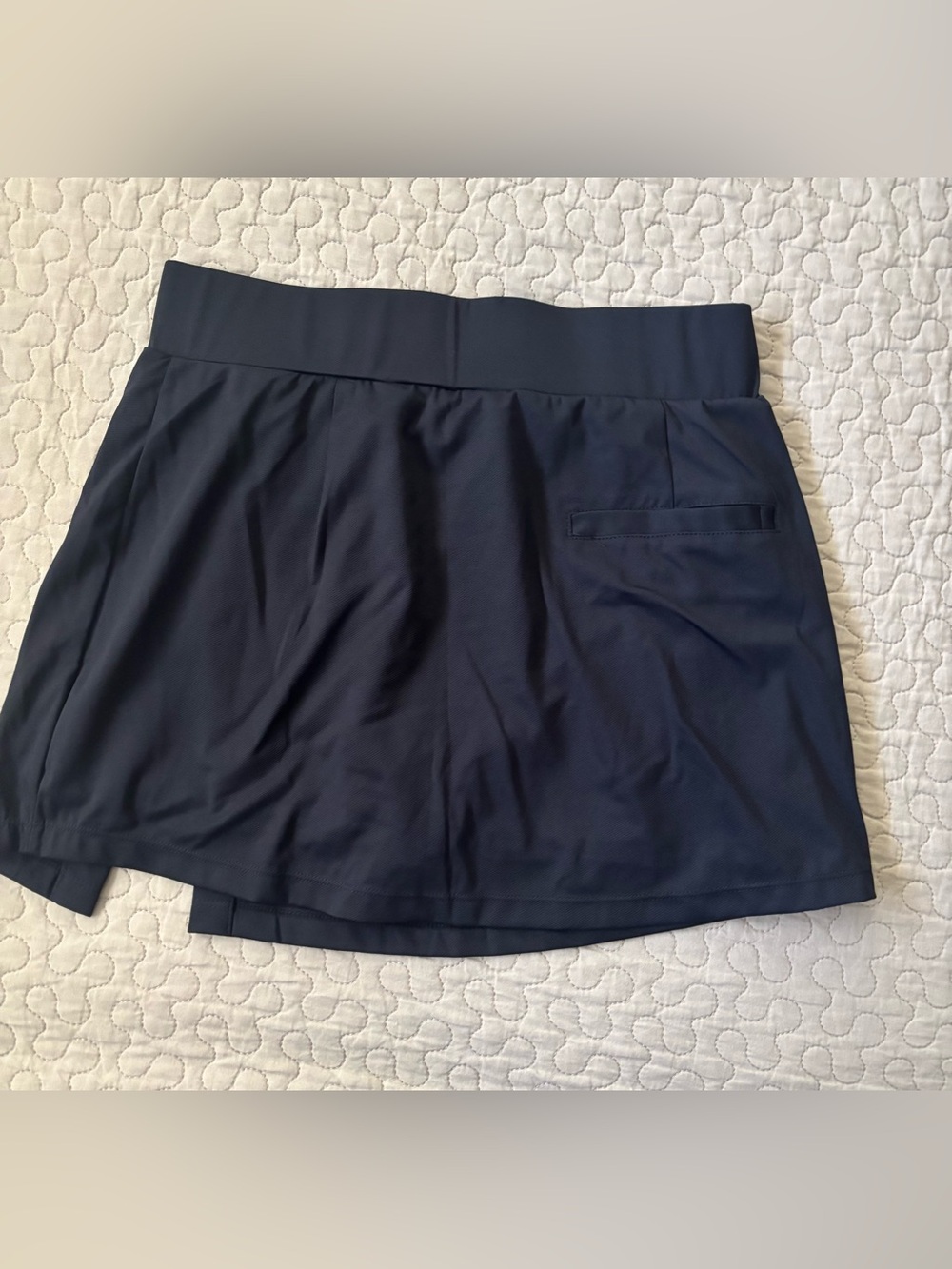 HALARA Black High-Rise Button Side Mini Skort Size M - Picture 5 of 10